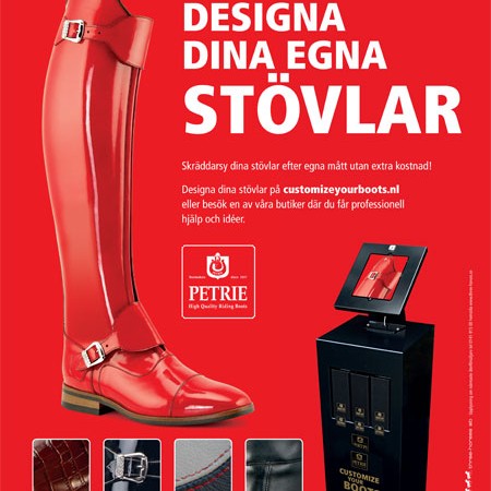Designa dina egna ridstövlar - Petrie.